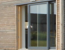 Composite Timber Two Pane Sliding Patio Doors