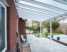 Aluminium Glazed Veranda Large Spans